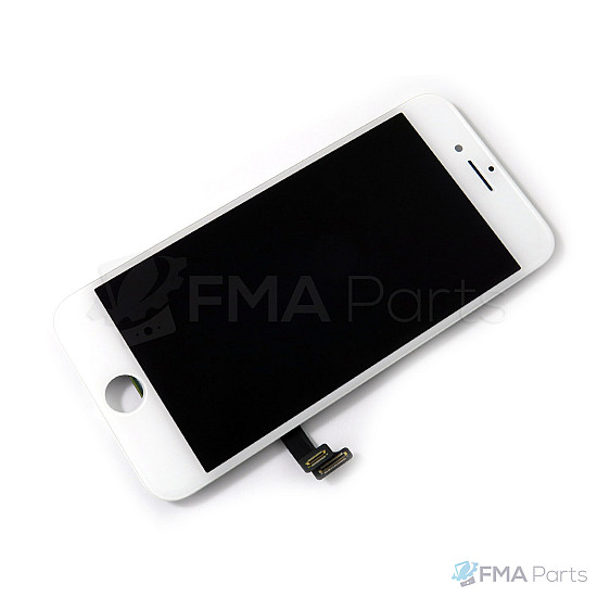 [Aftermarket VividX] LCD Touch Screen Digitizer Full Assembly with Small Parts for iPhone 8 - White